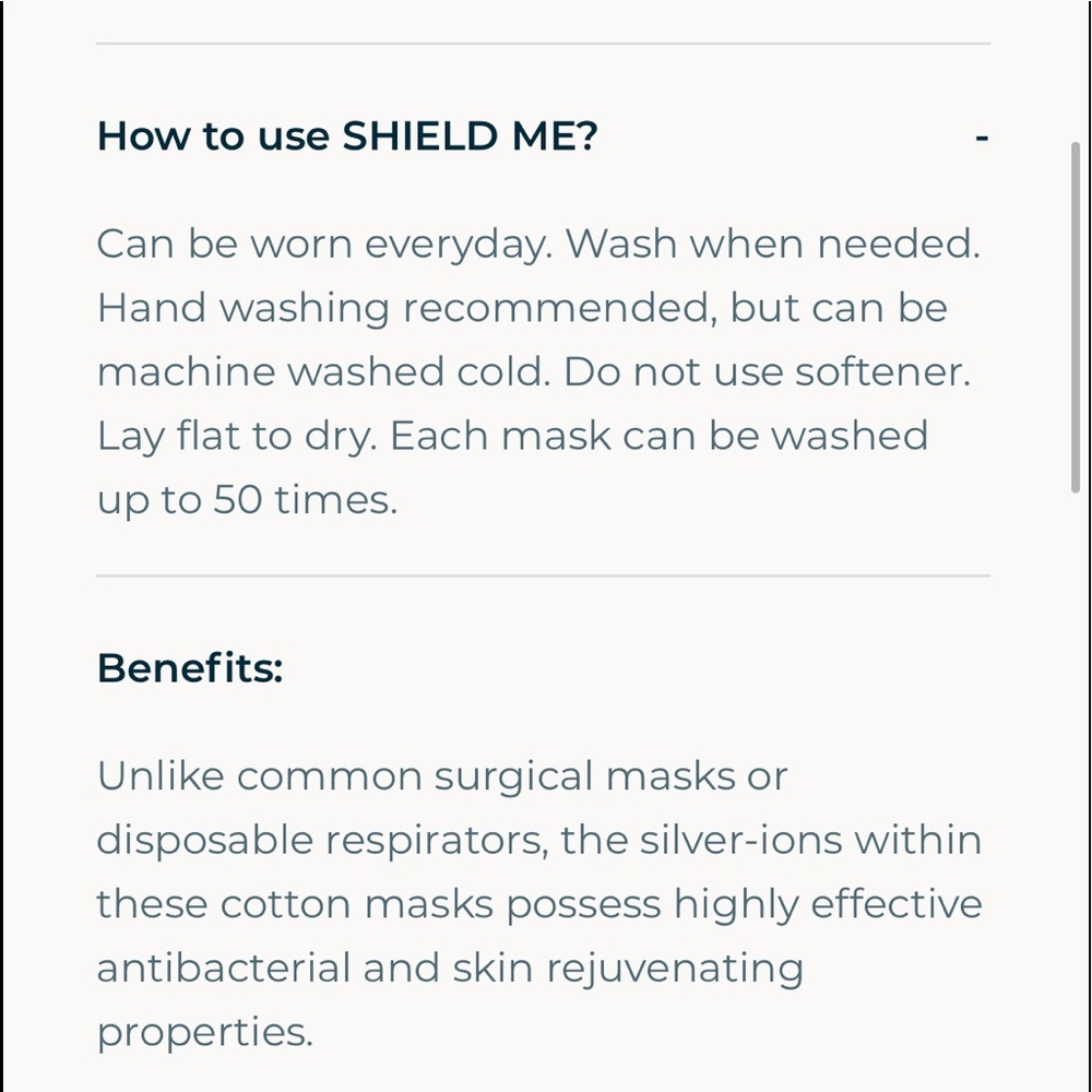 FRE ANTIBACTERIAL MASK - Picture 4 of 6